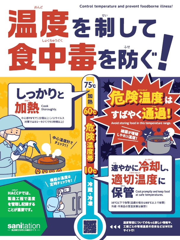 2019年度版　温度を制して食中毒を防ぐ！