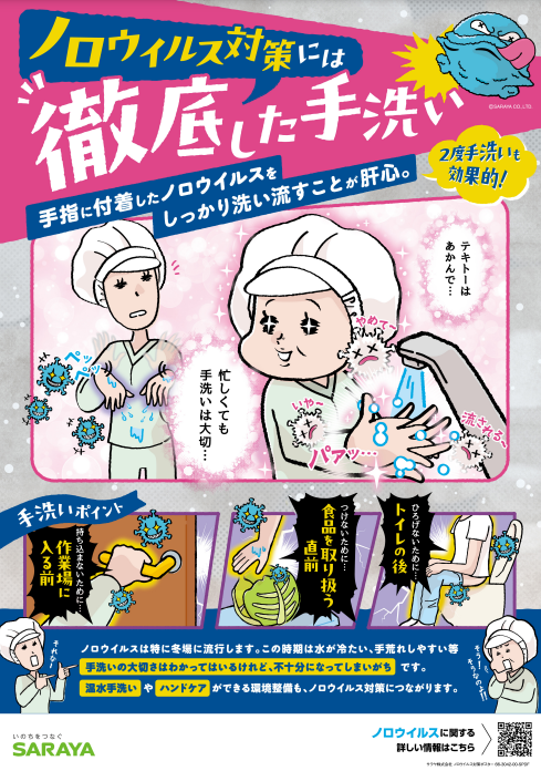 2024年度版　徹底した手洗い