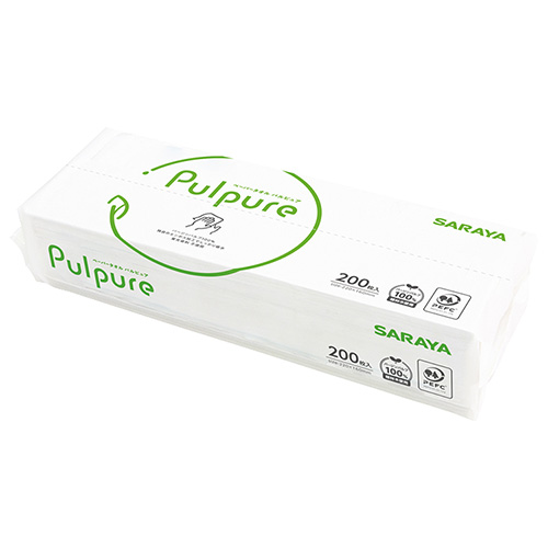 ペーパータオル パルピュア200枚×49袋