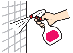 アルコール製剤を噴霧